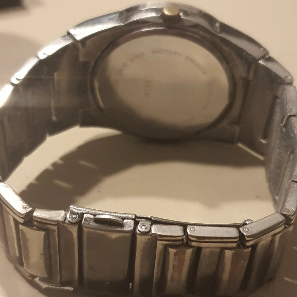 10/$20 Unlisted By Kenneth Cole Silver/Black Stainless Steel Men's Watch